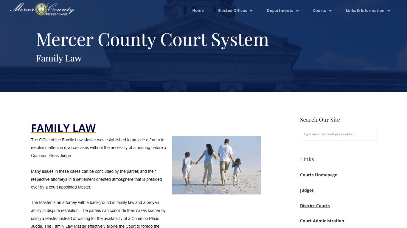 Family Law - Mercer County Government Homepage